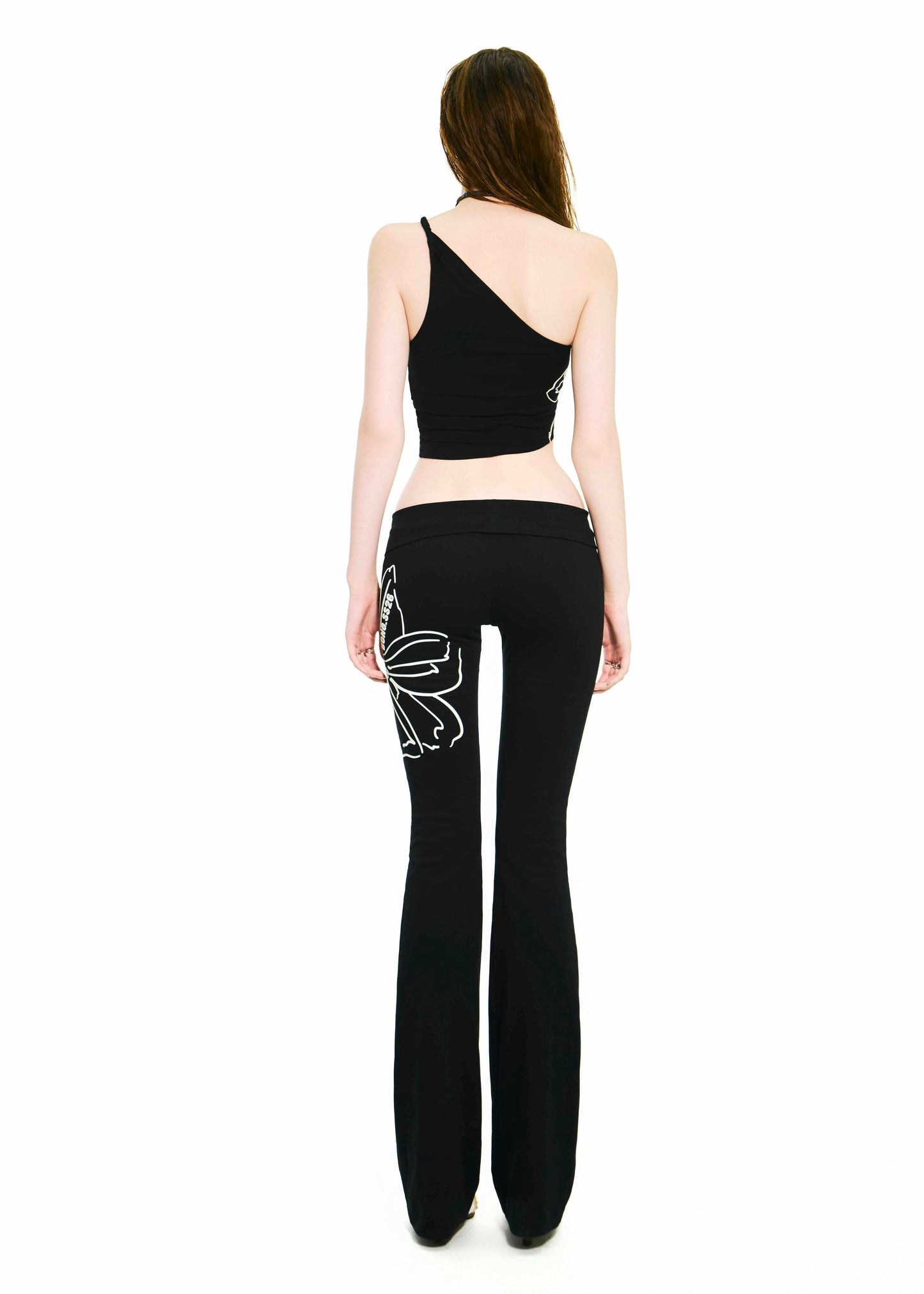 BONG One Shoulder Cropped Top