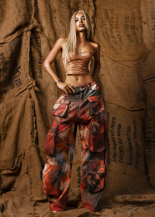 Mother 3D Handmade Brown Corset