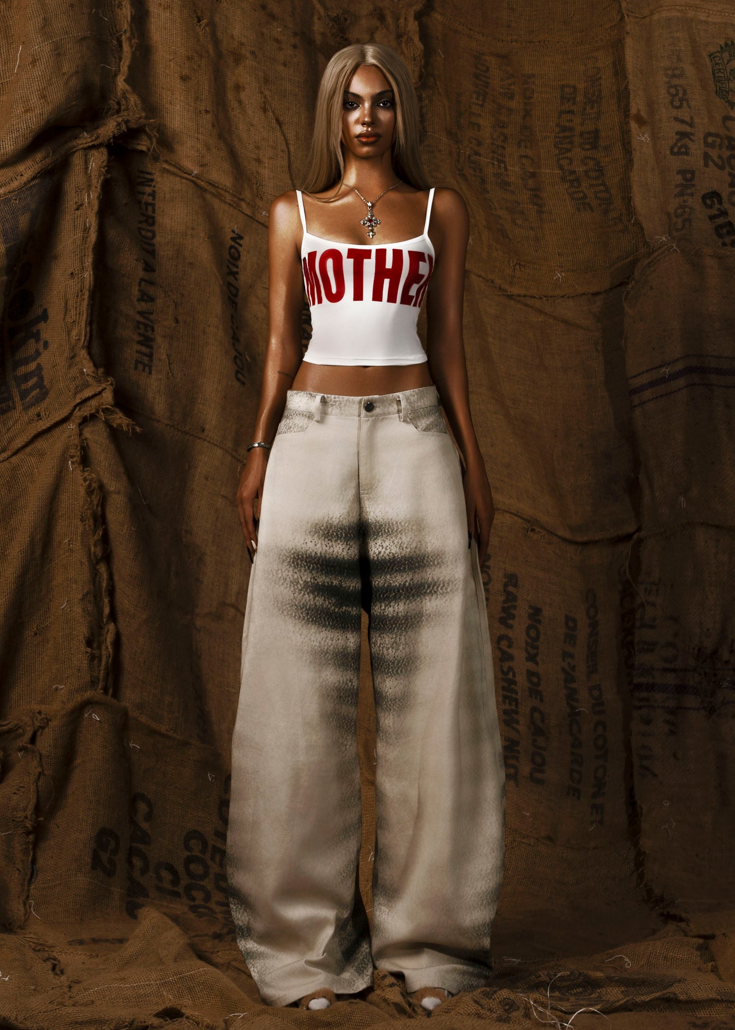 Mother Printed Camisole Top