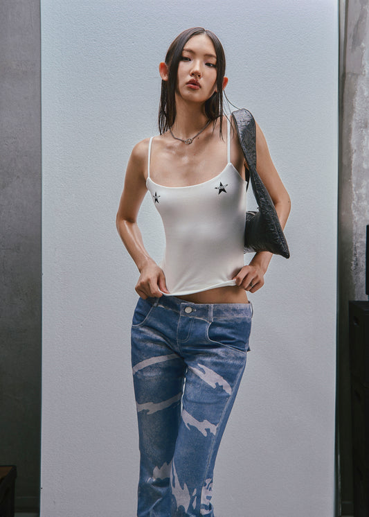 RAW Stars Printed Camisole Top