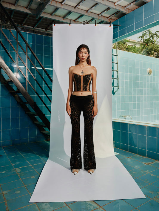 BAE Floral Lace Corset