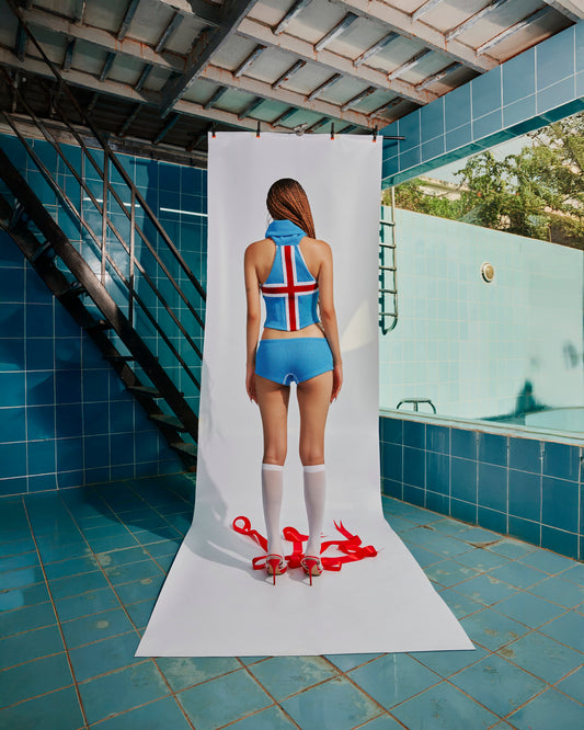 BAE Embroidered Short Pants