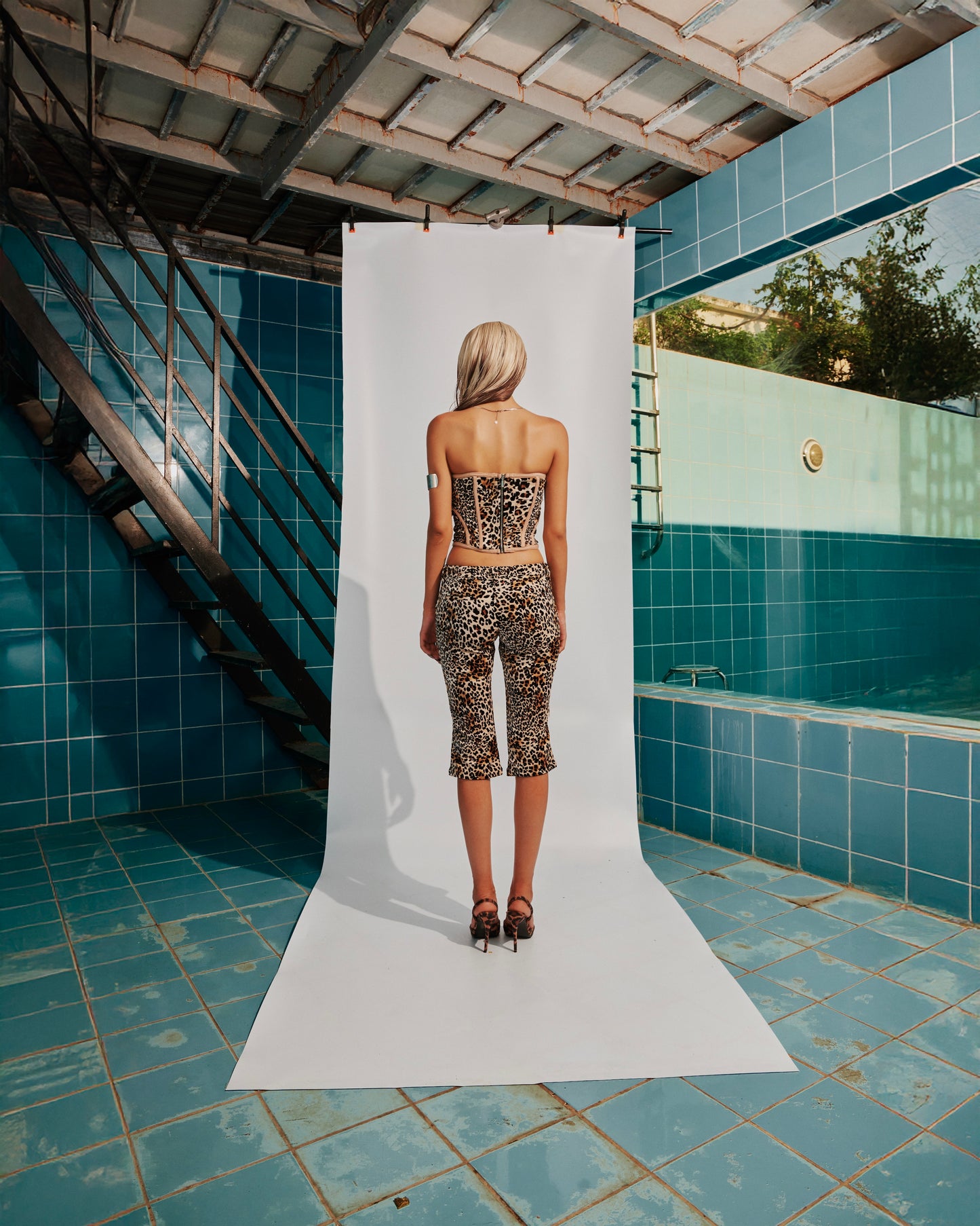 BAE Leopard Capri Pants