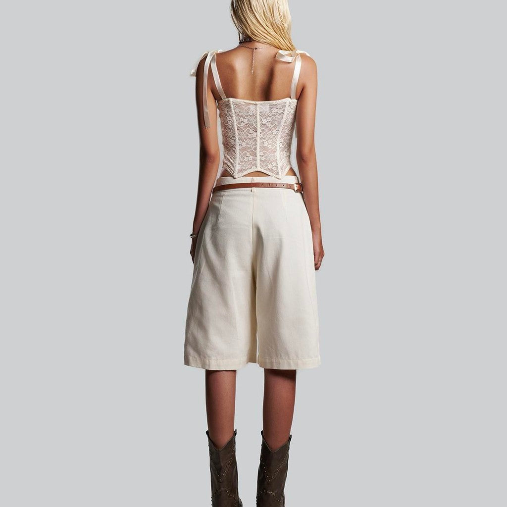 IUNU Linen Jorts Pants
