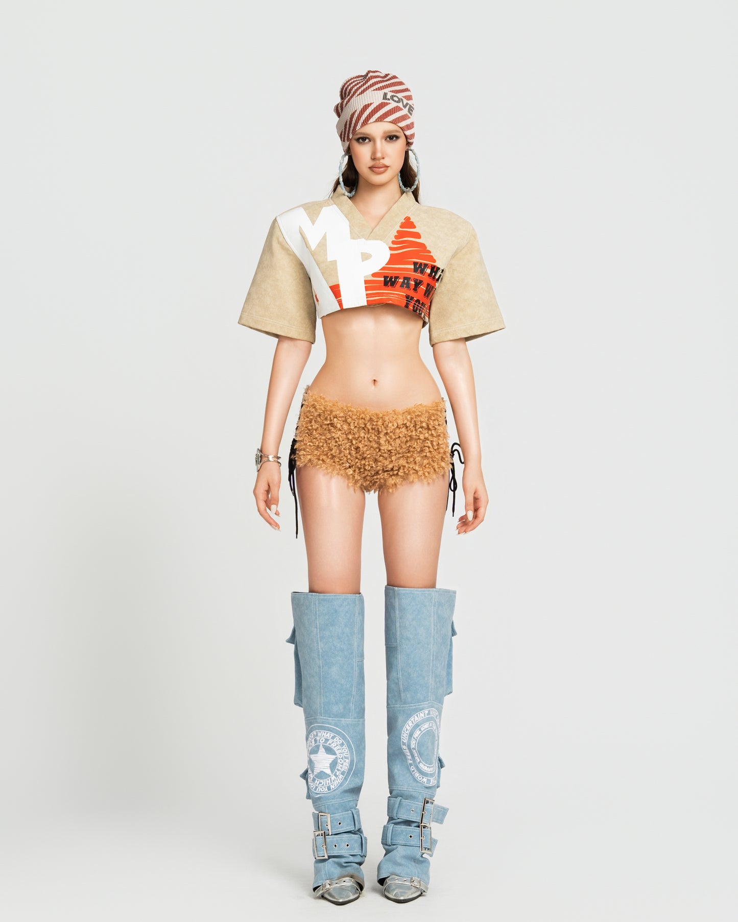 MAP Faux Cropped Top