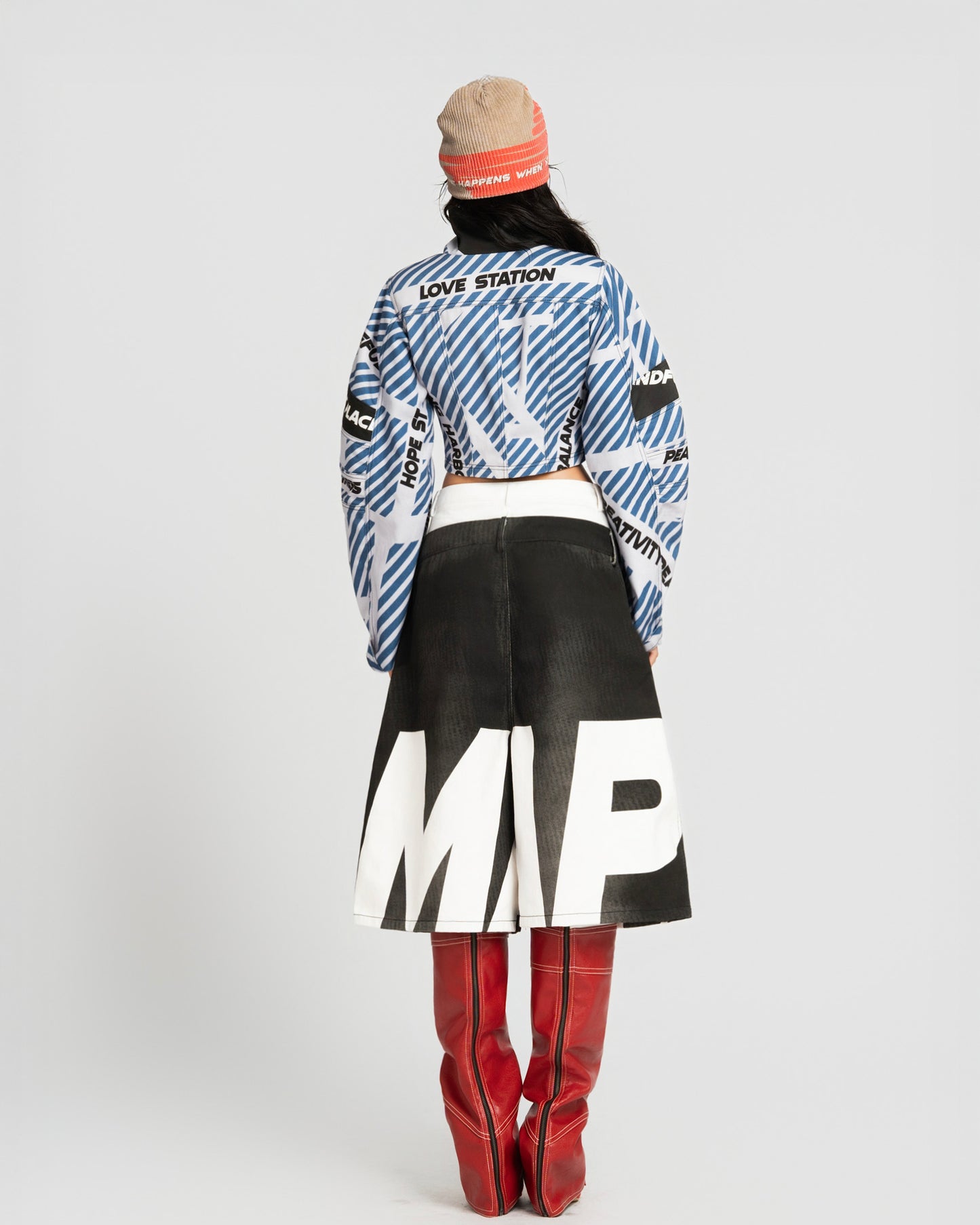 MAP High Neck Cropped Jacket