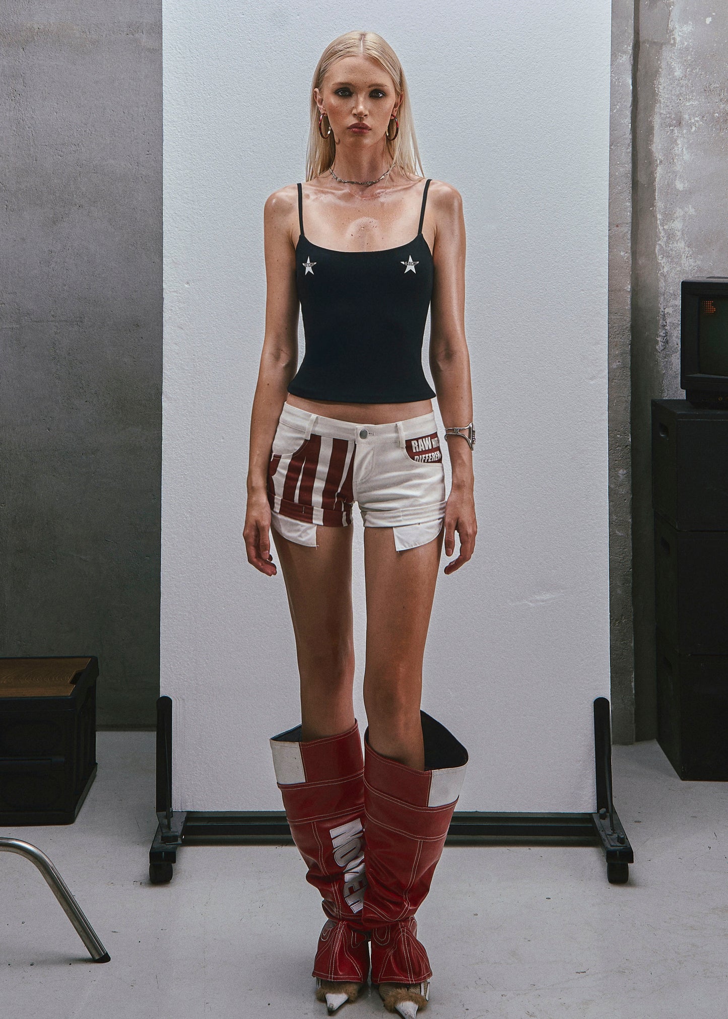 RAW Stars Printed Camisole Top