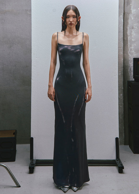 RAW Body Printed Straps Maxi Dress