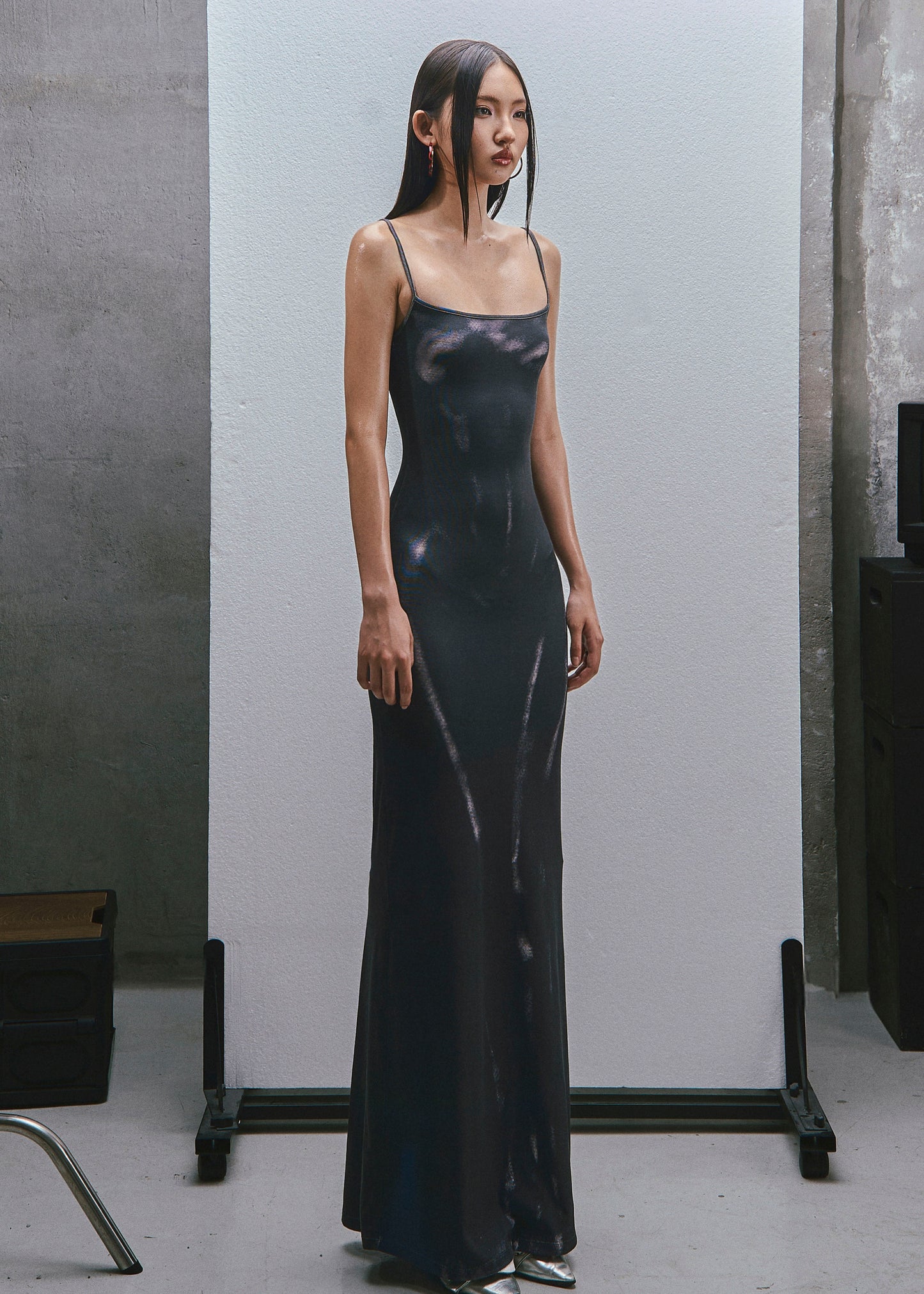 RAW Body Printed Straps Maxi Dress